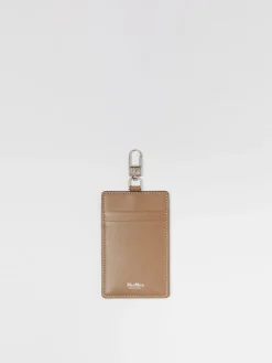 Leather badge holder
