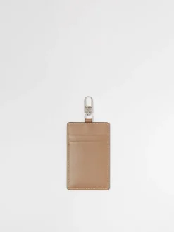 Leather badge holder
