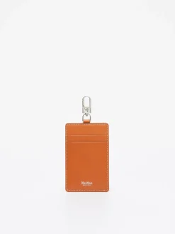 Leather badge holder