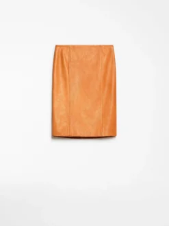Leather skirt