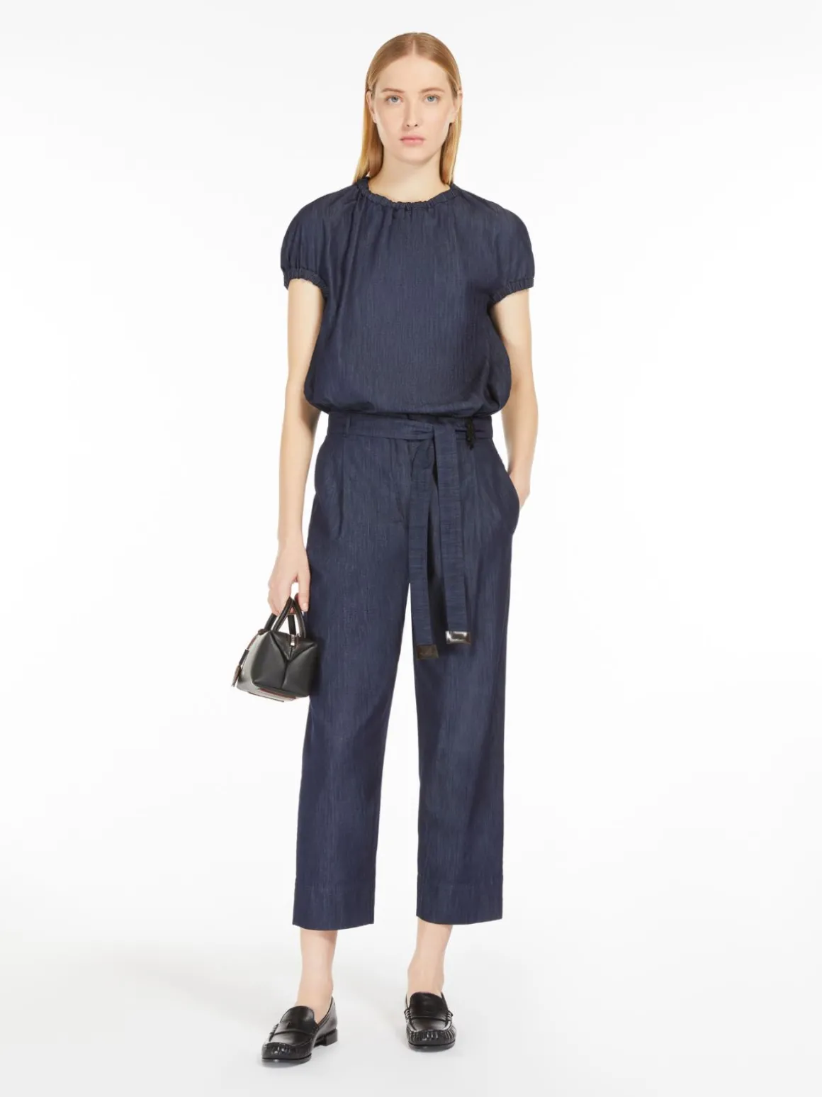 Lightweight denim top