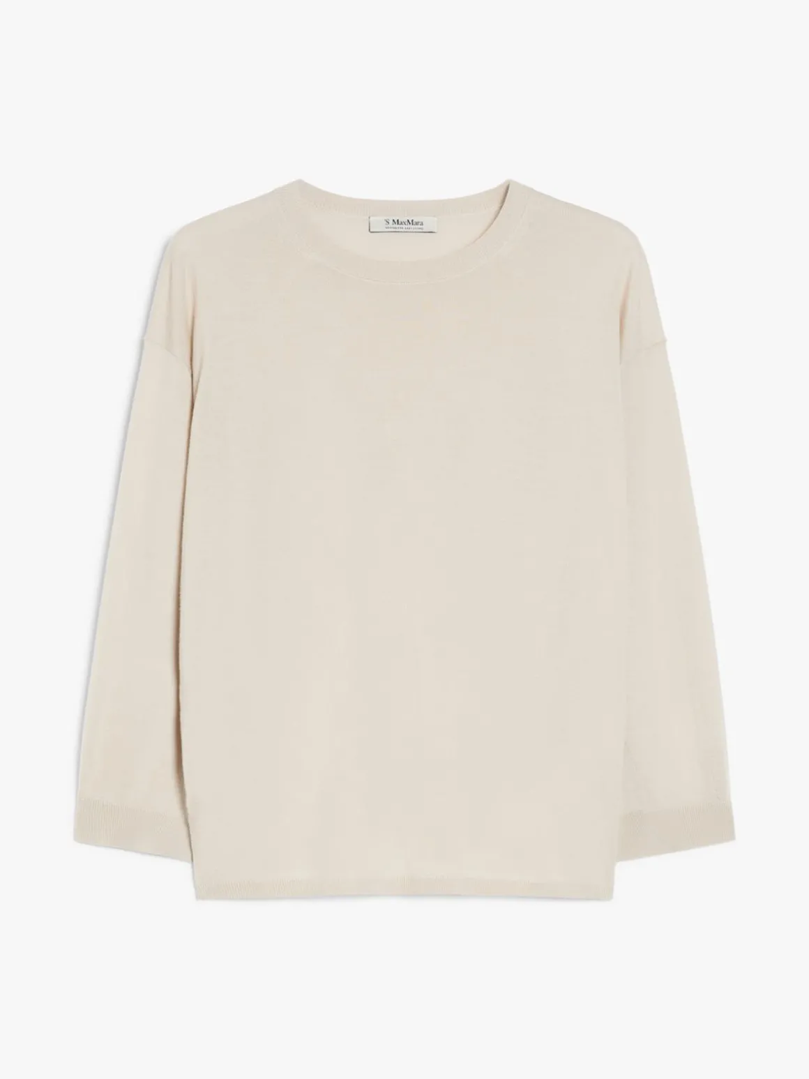 Lightweight wool yarn sweater
