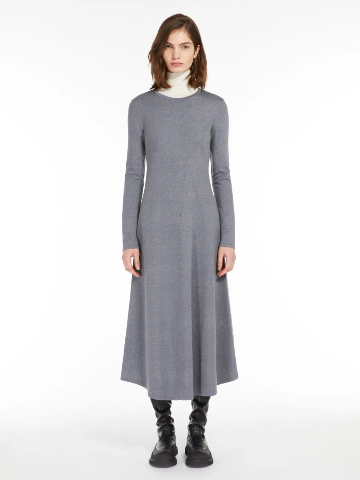 Long jersey dress