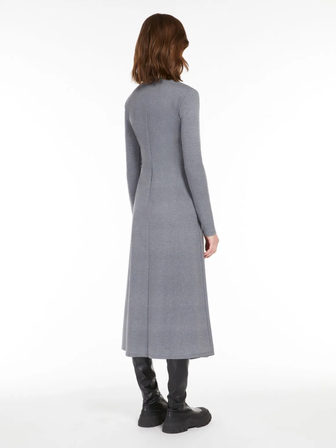 Long jersey dress