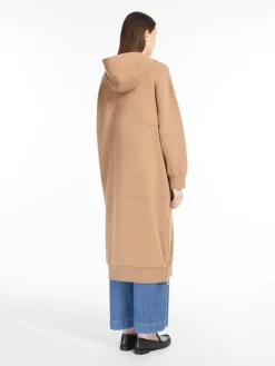 Long jersey sweatshirt