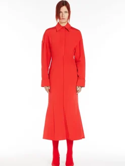 Long mermaid shirt dress