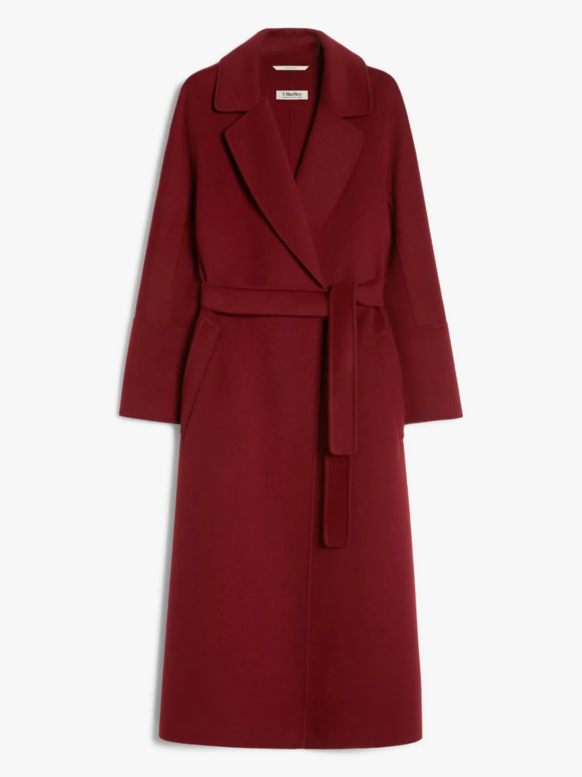 Long wool robe coat