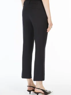 Low-rise bell-bottom trousers
