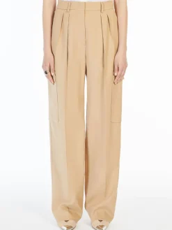 Low-rise cargo trousers