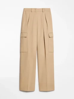 Low-rise cargo trousers