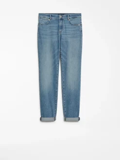 Low-rise cigarette jeans