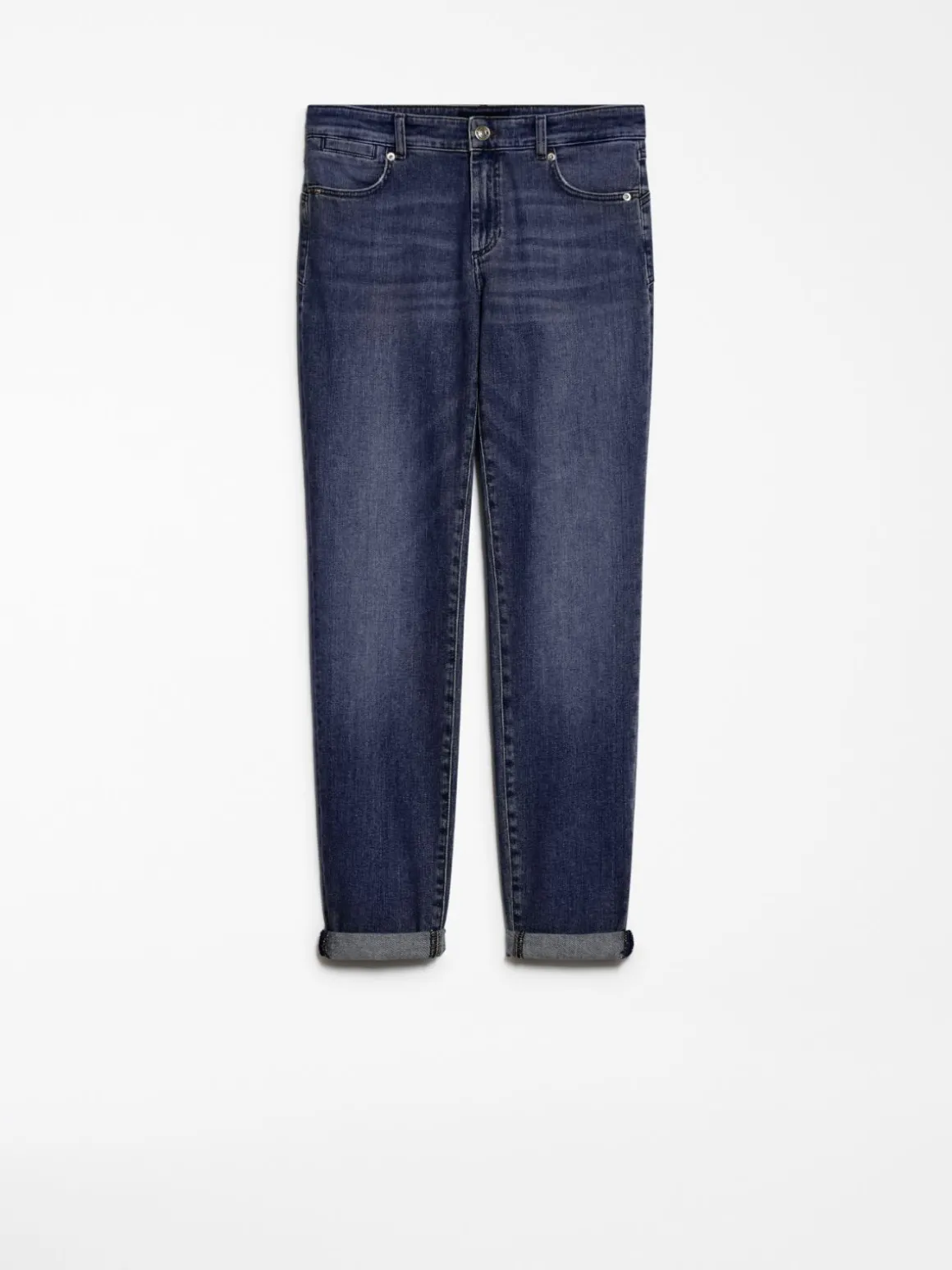 Low-rise cigarette jeans