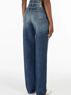 Low-rise 5-pocket trousers