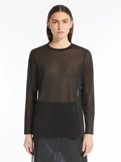 Lurex jersey T-shirt