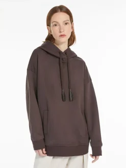 Maxi sweatshirt in jersey
