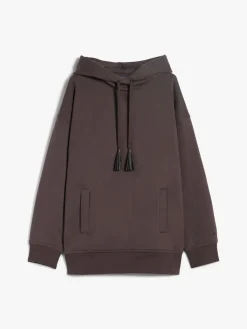 Maxi sweatshirt in jersey