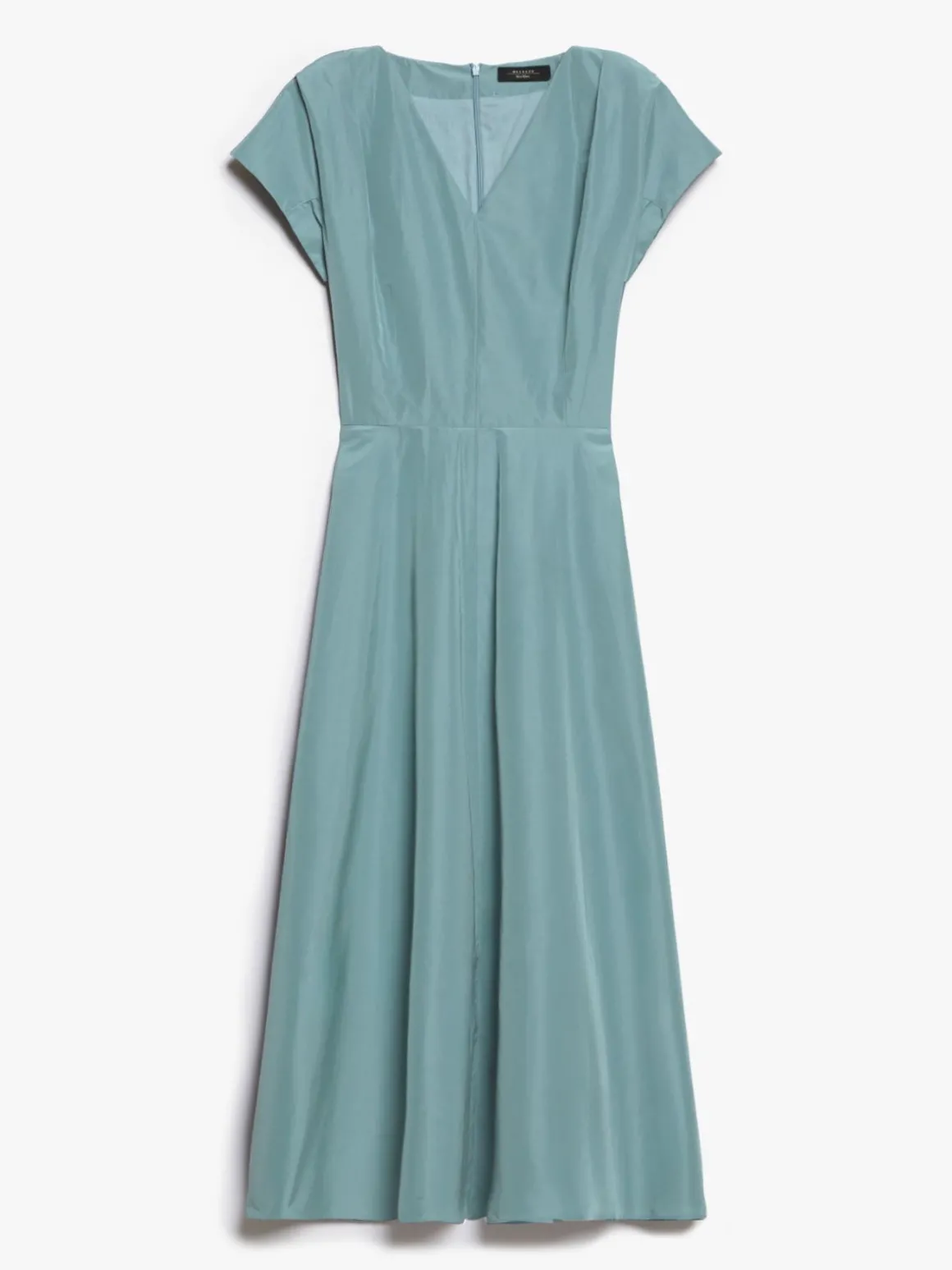 Midi taffeta dress