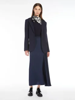 Milano-knit jersey blazer