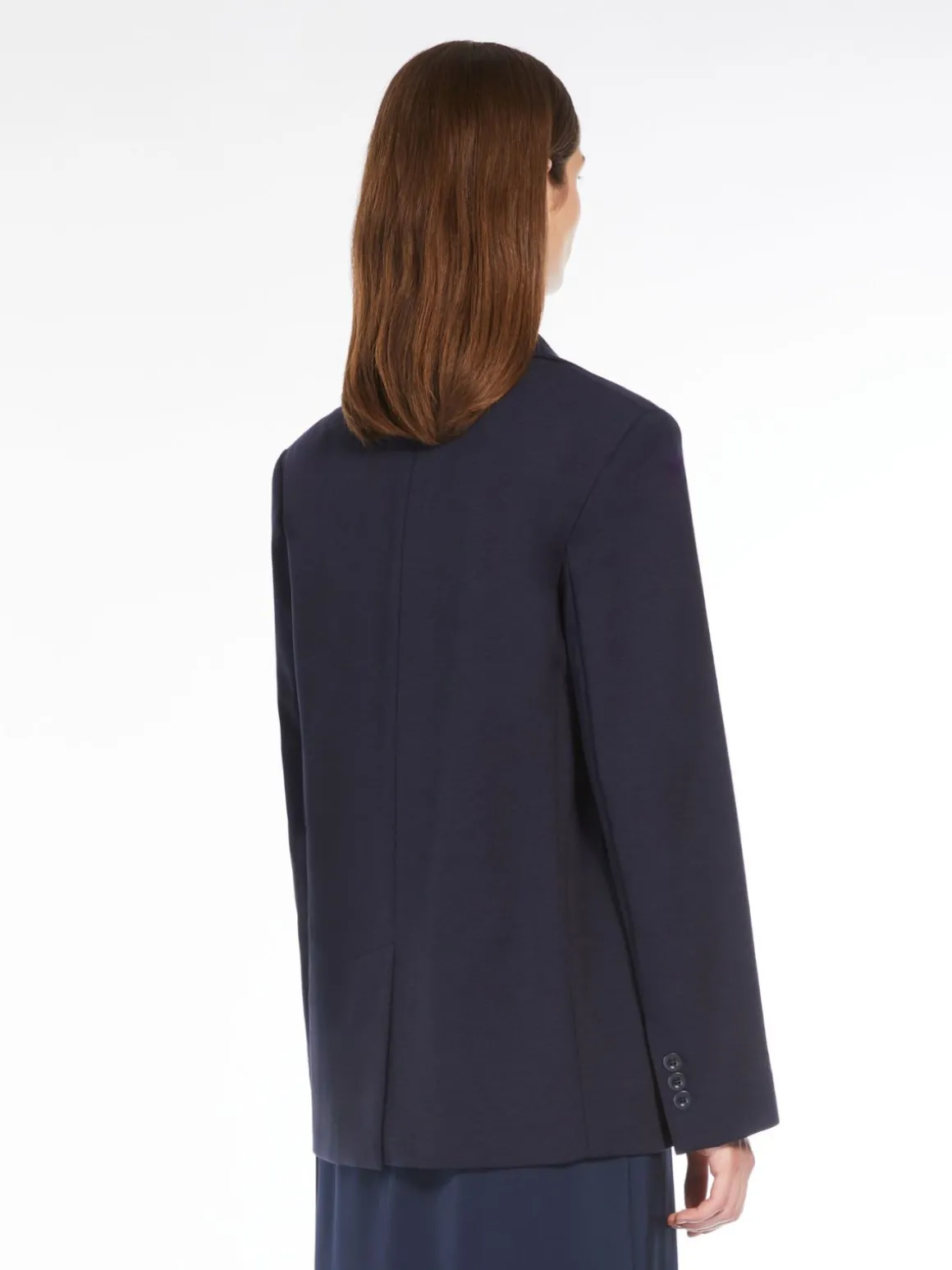 Milano-knit jersey blazer
