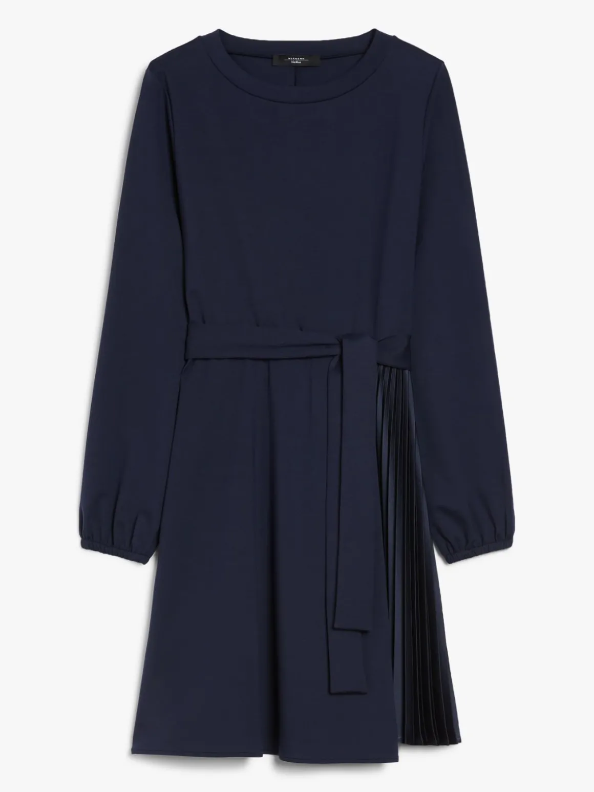 Milano-knit jersey midi dress