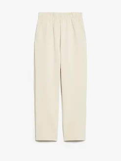 Milano-knit jersey trousers