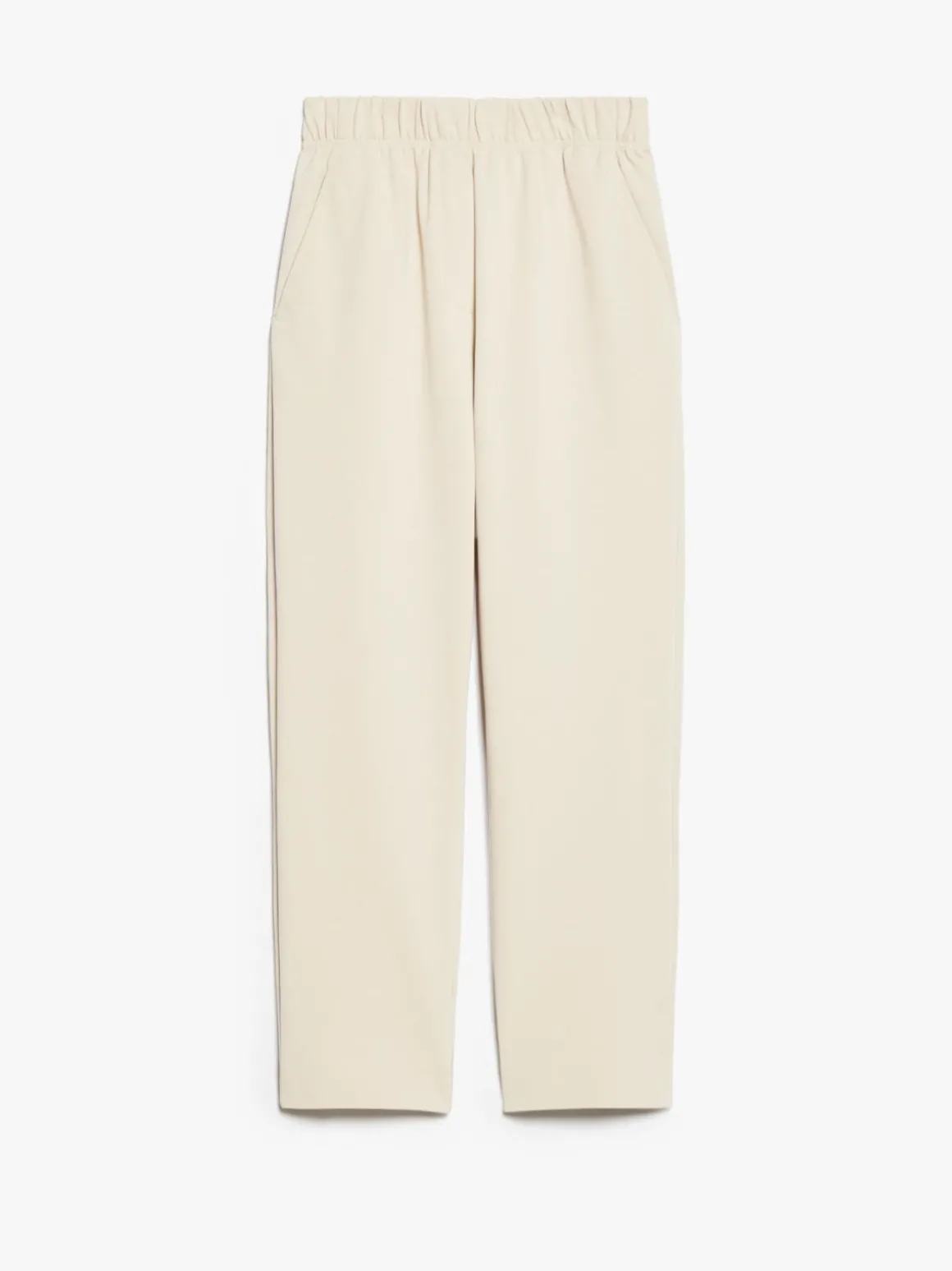 Milano-knit jersey trousers