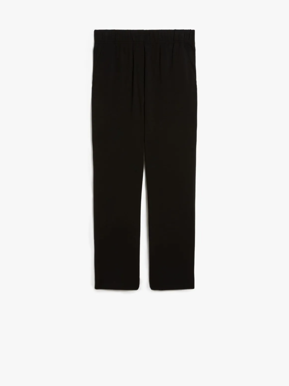 Milano-knit jersey trousers