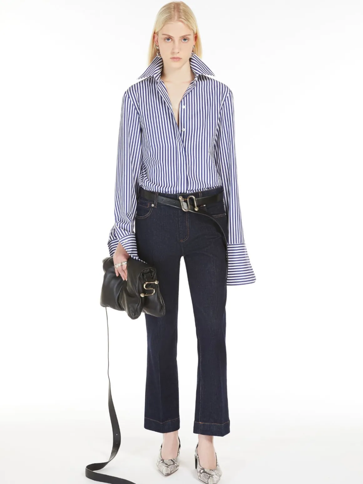 Mini flare jeans