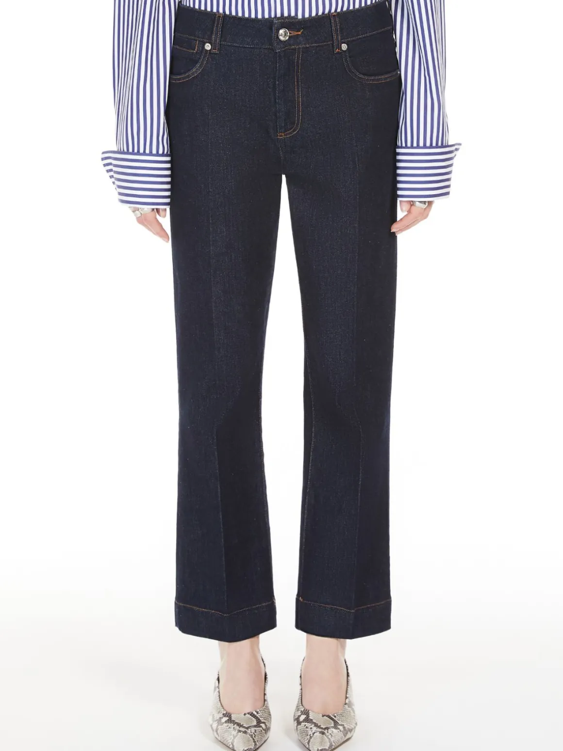 Mini flare jeans