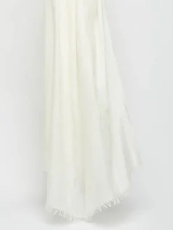 Modal, cotton and cashmere stole