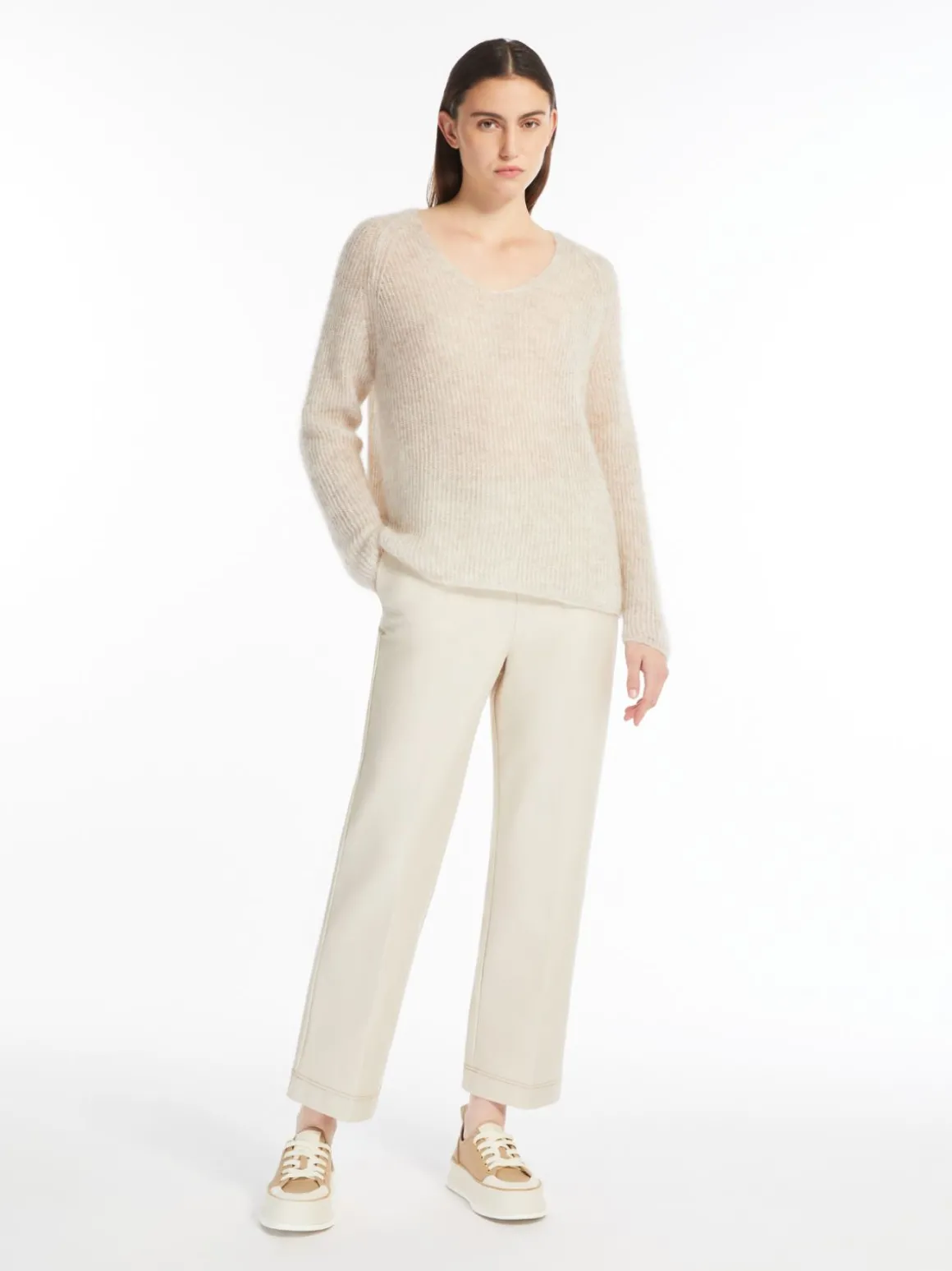 Mohair yarn jumper