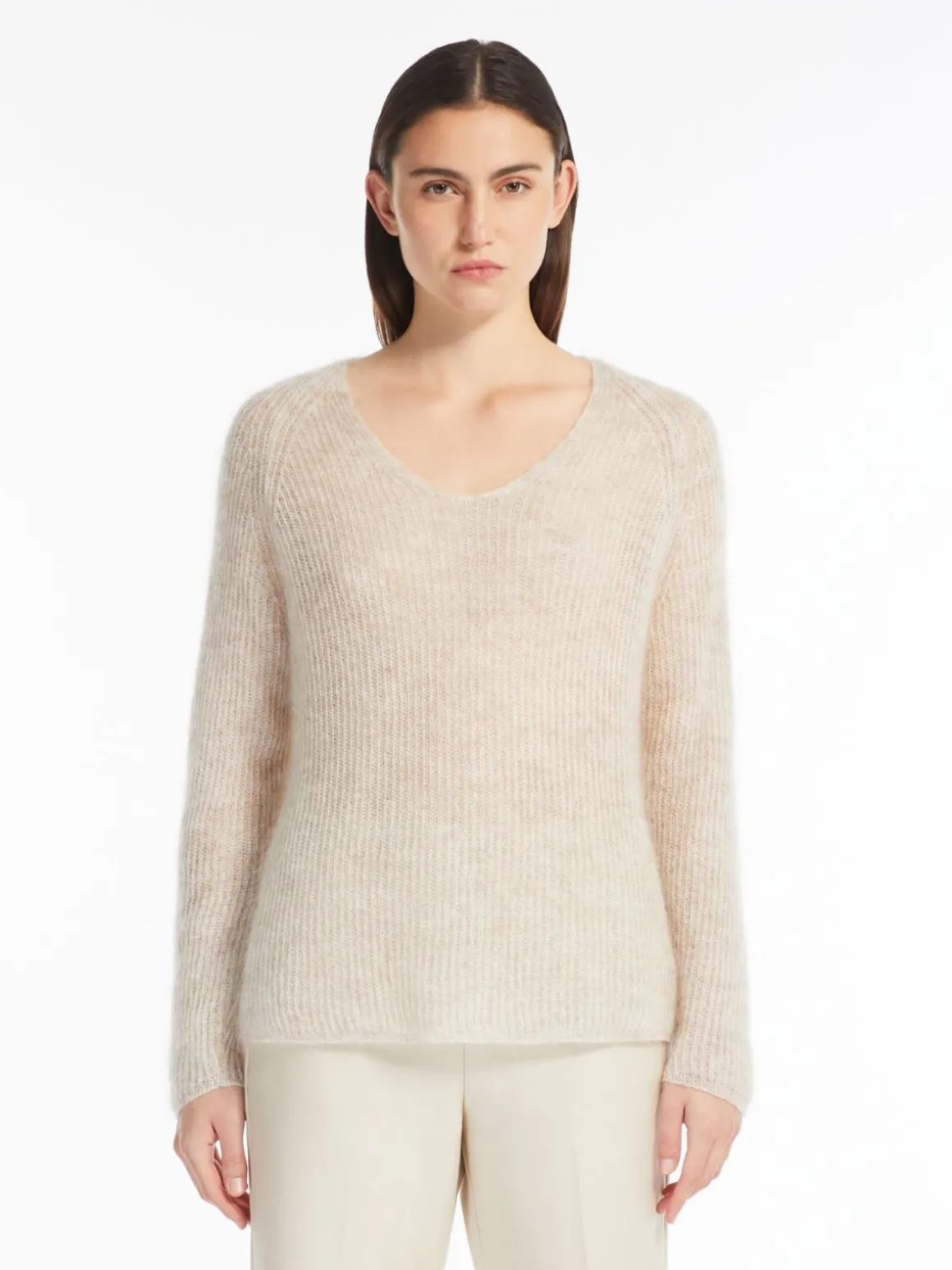 Mohair yarn jumper