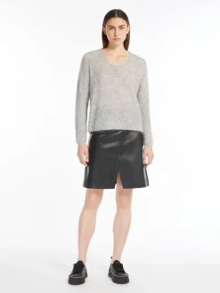 Mohair yarn jumper