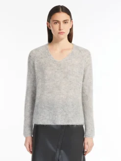 Mohair yarn jumper