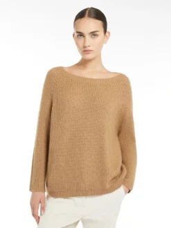 Mohair yarn sweater