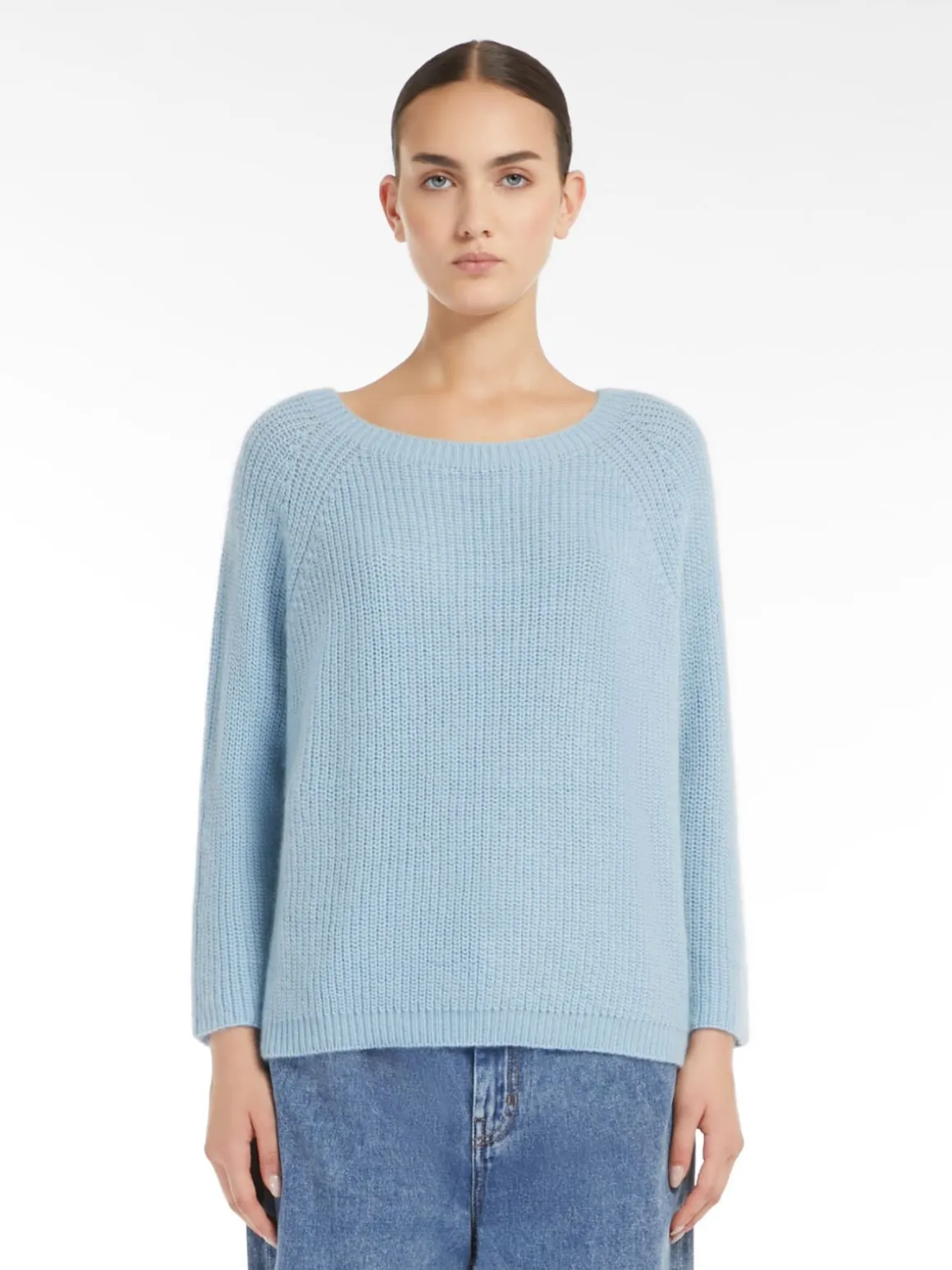 Mohair yarn sweater