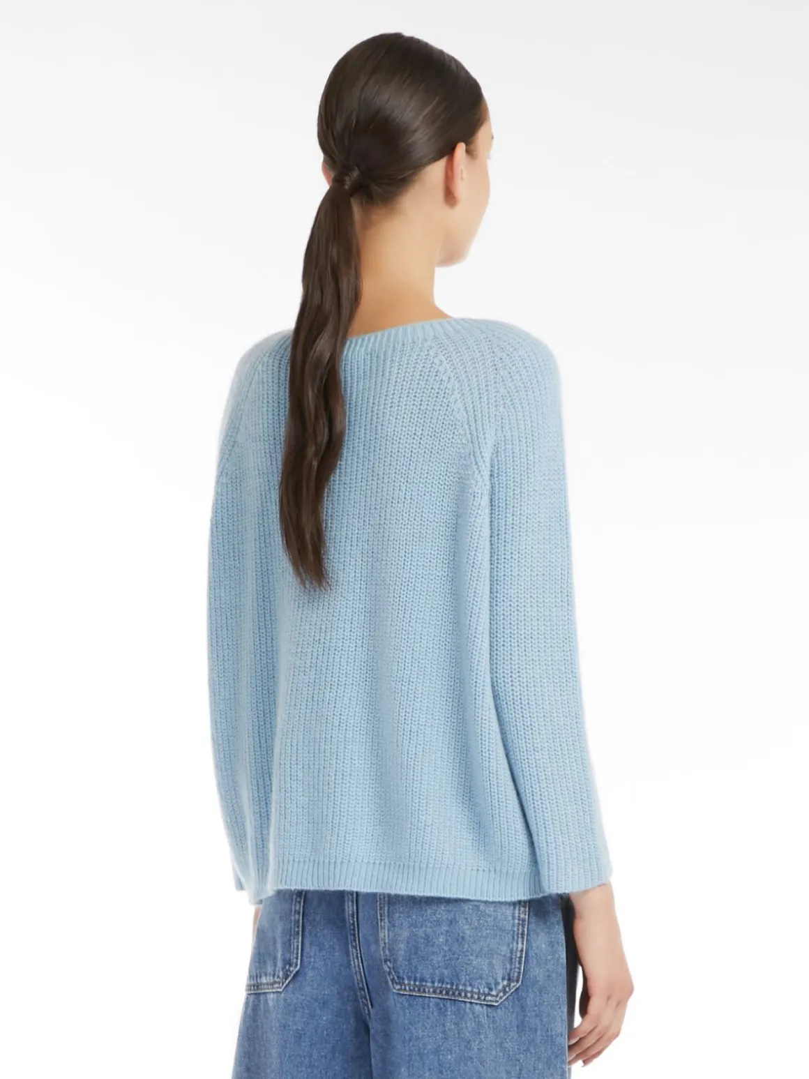 Mohair yarn sweater