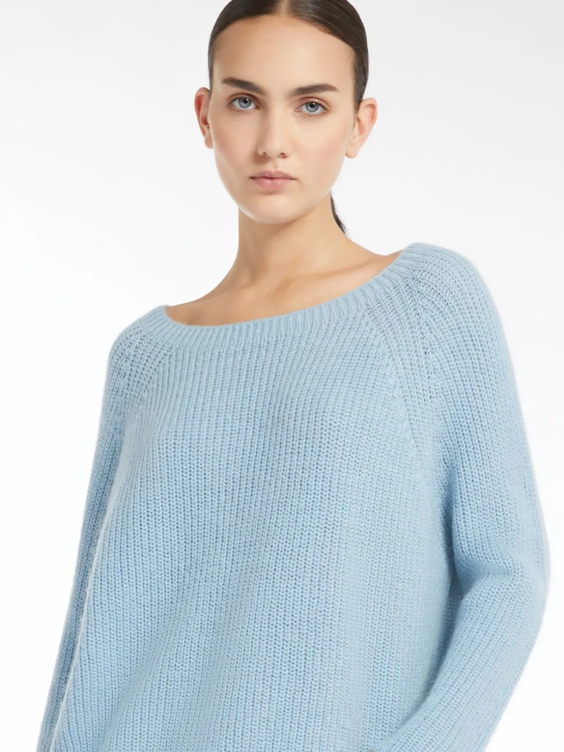 Mohair yarn sweater