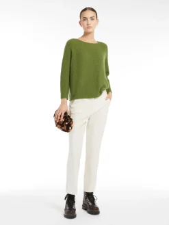 Mohair yarn sweater