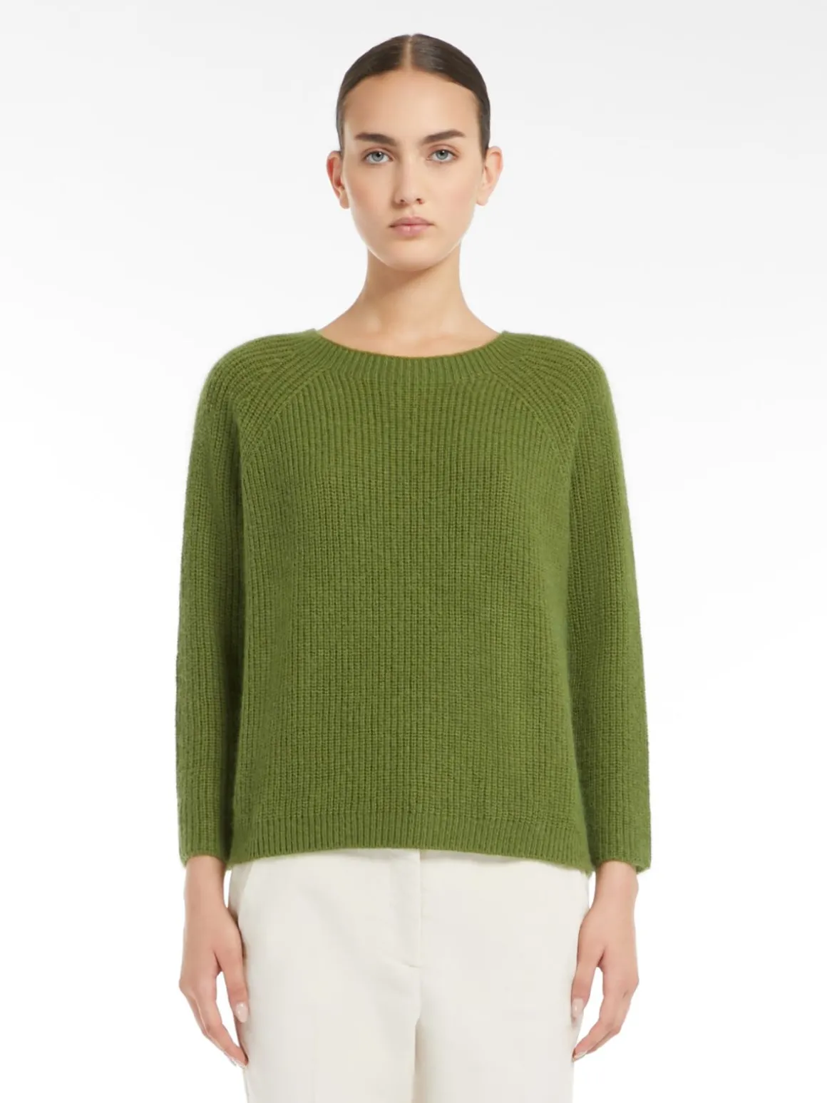Mohair yarn sweater