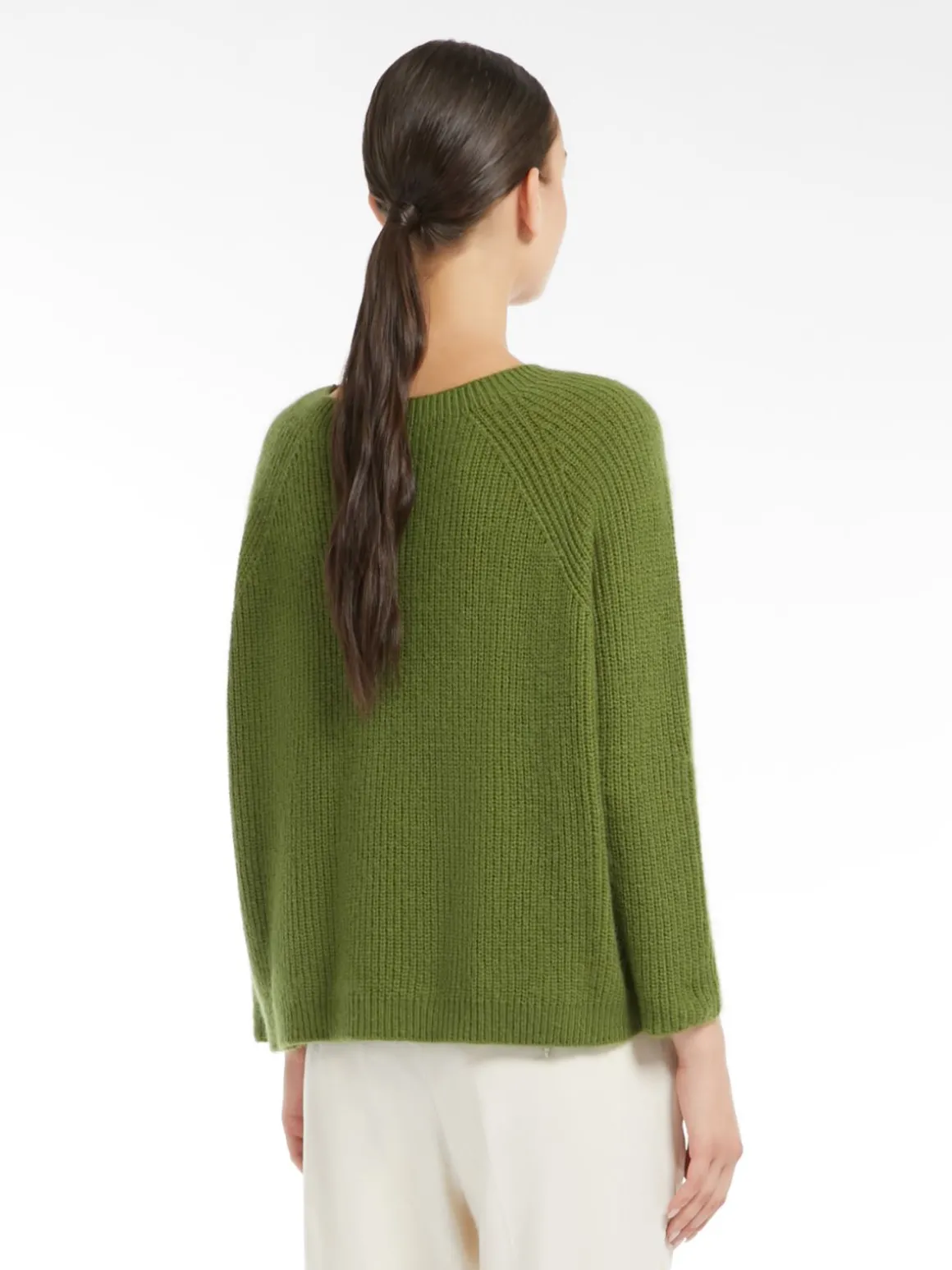 Mohair yarn sweater