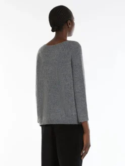 Mohair yarn sweater