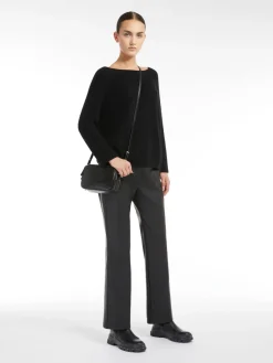 Mohair yarn sweater
