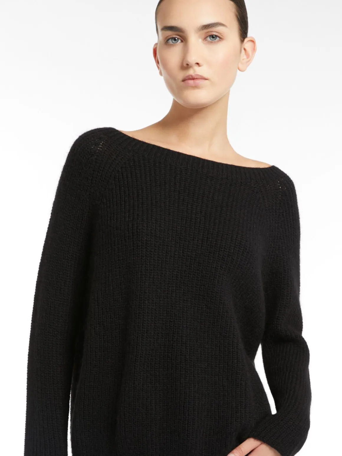 Mohair yarn sweater