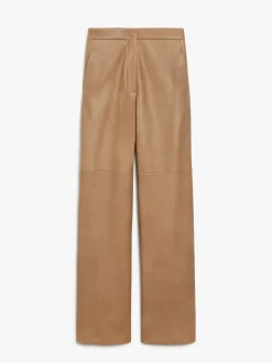 Nappa leather trousers