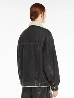 Oversized denim jacket