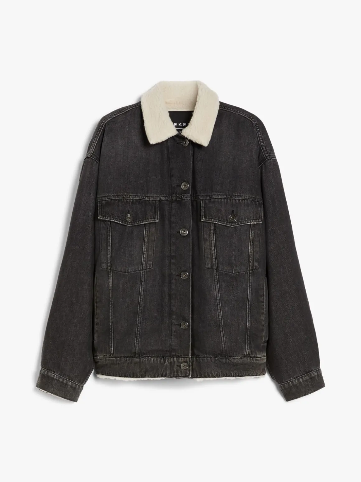 Oversized denim jacket