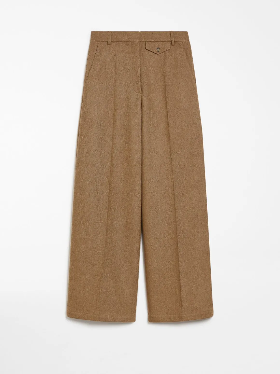 Oversized flared trousers