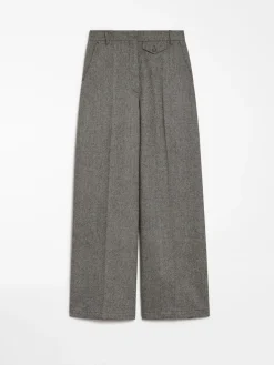 Oversized flared trousers