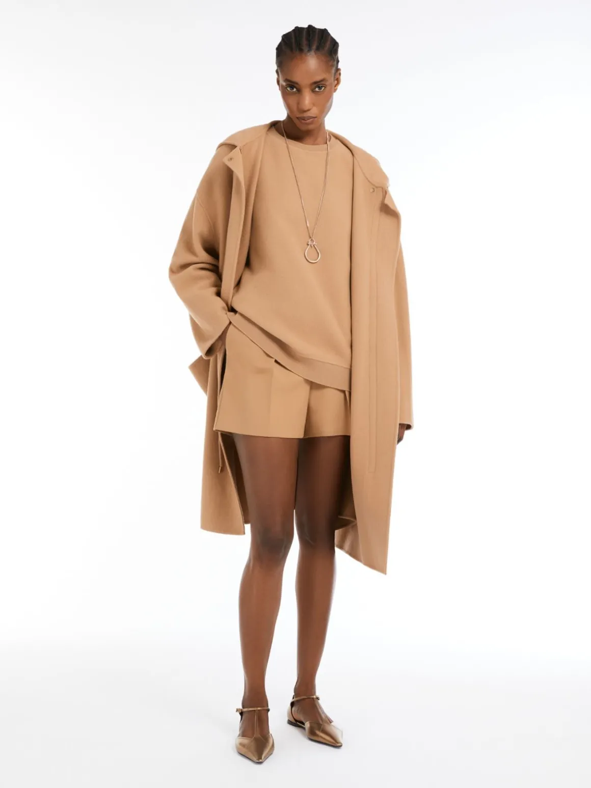 Oversized jersey sweatshirt